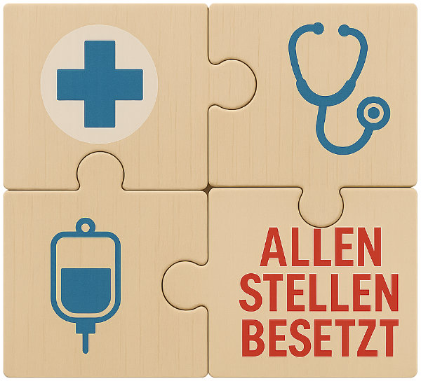 Symbolbild Alle Stellen besetzt